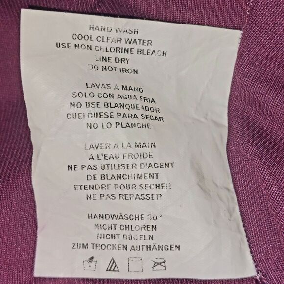 EUC Miraclesuit Women's Slimming  Averi One Piece Swimsuit Eggplant Size 16 - Picture 12 of 12